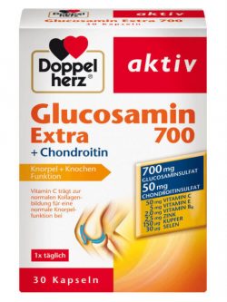 Doppelherz Glucosamin Extra 700 Chondroitin, 30 viên