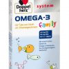 Viên Uống Doppelherz System Omega 3 Family, 60 Viên