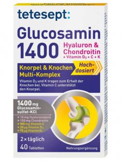 Thuốc bổ khớp Tetesept Glucosamin 1400, 40st