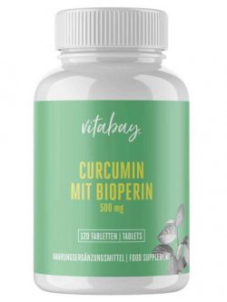 Viên tinh bột nghệ Vitabay Curcumin Mit Bioperin 500 mg