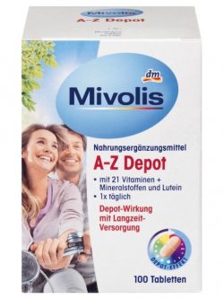 Vitamin tổng hợp Mivolis A Z Komplett 100 viên