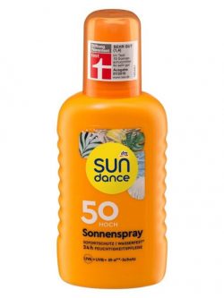 Xịt chống nắng Sundance Sonnen Spray Spf 50, 200ml